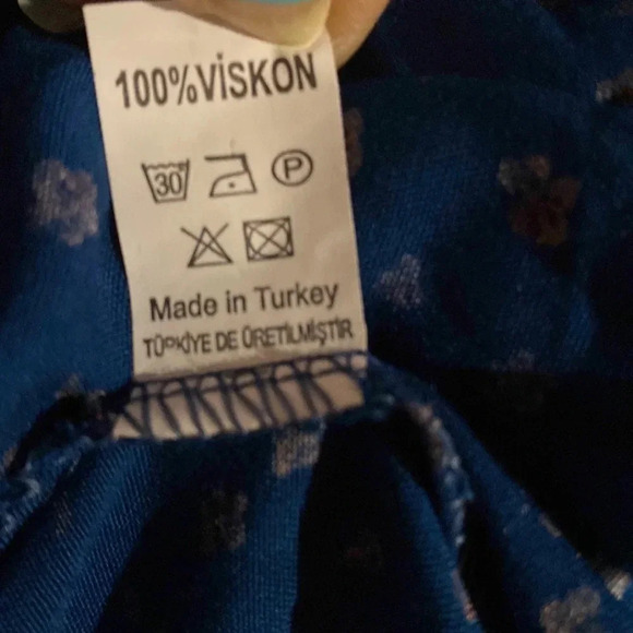 Vintage 1980’s style long sleeve floral print belted maxi dress Sz L - Picture 9 of 15